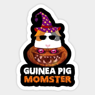 Guinea Pig Momster Halloween (4) Sticker